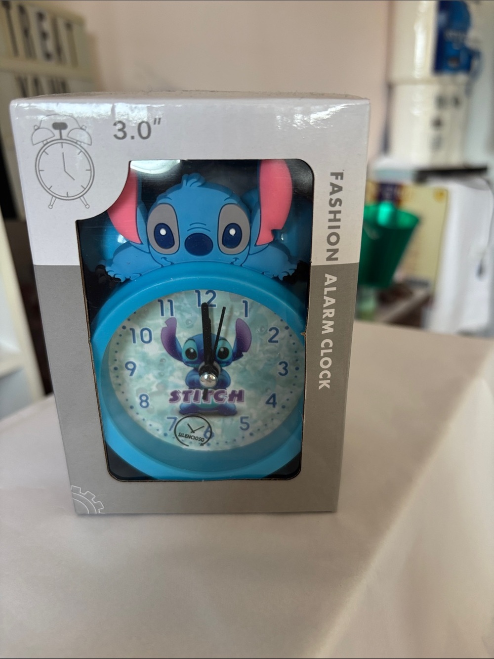 Disney Stitch Kids Alarm Clock